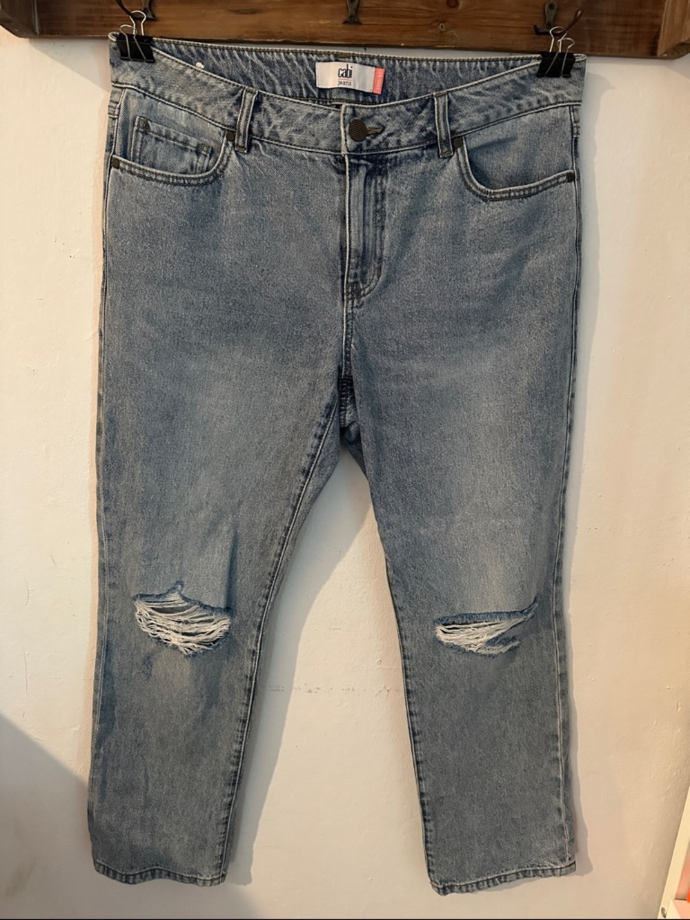 Cabi 100% Boyfriend Jeans Size 10